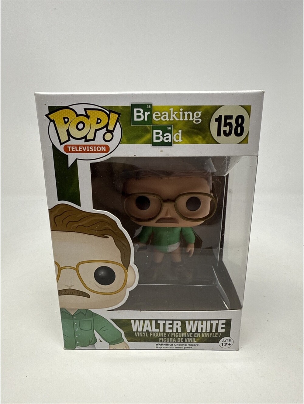 WALTER WHITE Funko Pop! Underwear Breaking Bad Television 158 Vaulted Damage